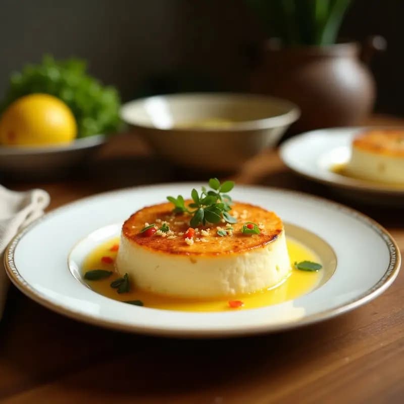 Flan de Coco y Lemongrass: Postre Vietnamita Cremoso y Aromático