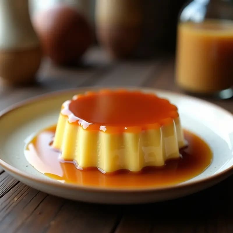Flan de Huevos de la Abuela con Caramelo Líquido: Receta Sin Horno y Sin Azúcar
