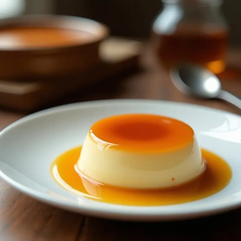 Flan de Huevos con Caramelo Líquido: Receta Clásica en Baño María en Thermomix