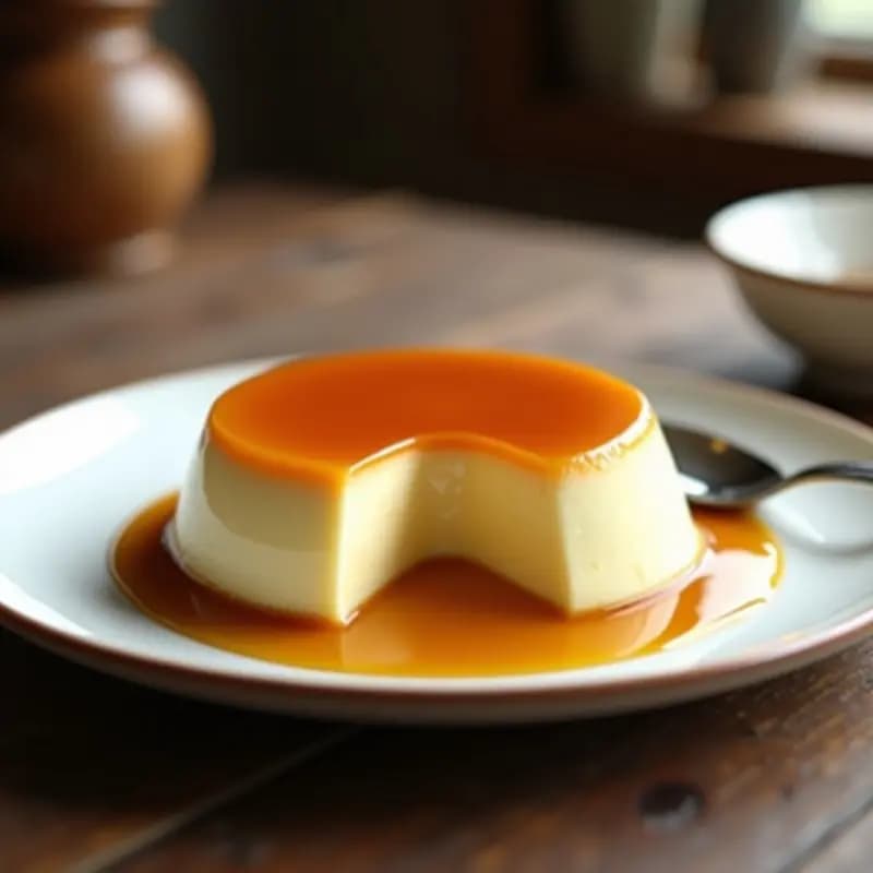Flan de Queso al Estilo Vasco: Postre Cremoso sin Horno