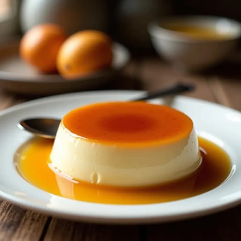 Flan de Queso con Mermelada de Higos Chumbos: Postre Extremeño Sin Horno