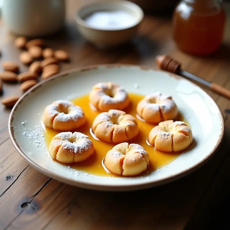 Flojas de Almendra y Miel: Postre Tradicional Murciano Sin Horno en 30 Minutos