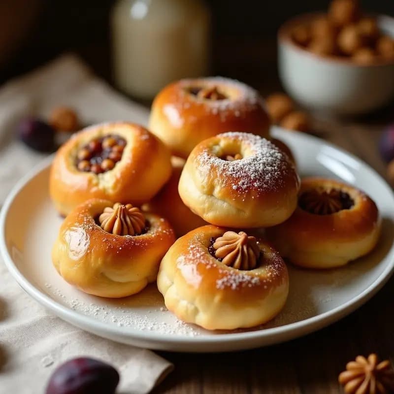 Flojas manchegas de higo y nuez: Dulce típico de La Mancha