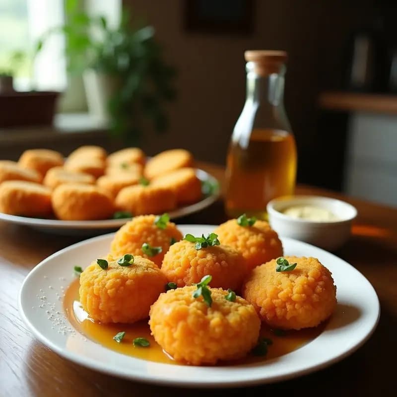 Flores Fritas de Calabacín con Miel: Postre o Entrante Dulce-Salado