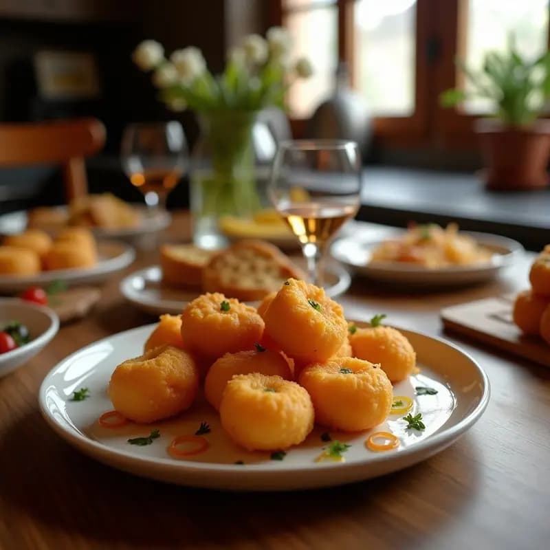 Flores Fritas: Postre de Carnaval Andúz con Anís