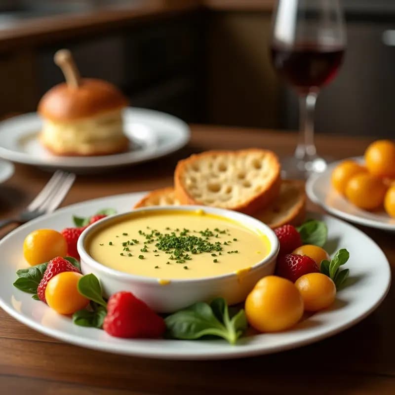 Fondue de Queso con Chorizo, Pan y Patatas: Receta para Reuniones y Fiestas