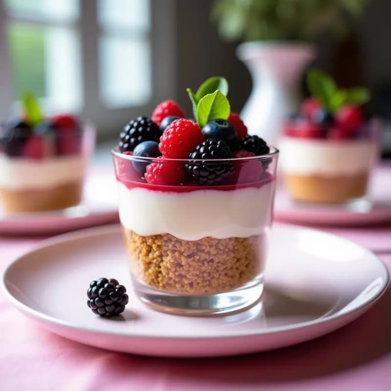 Forlimation de Frutos del Bosque: Postre Francés Sin Horno y Sin Gluten