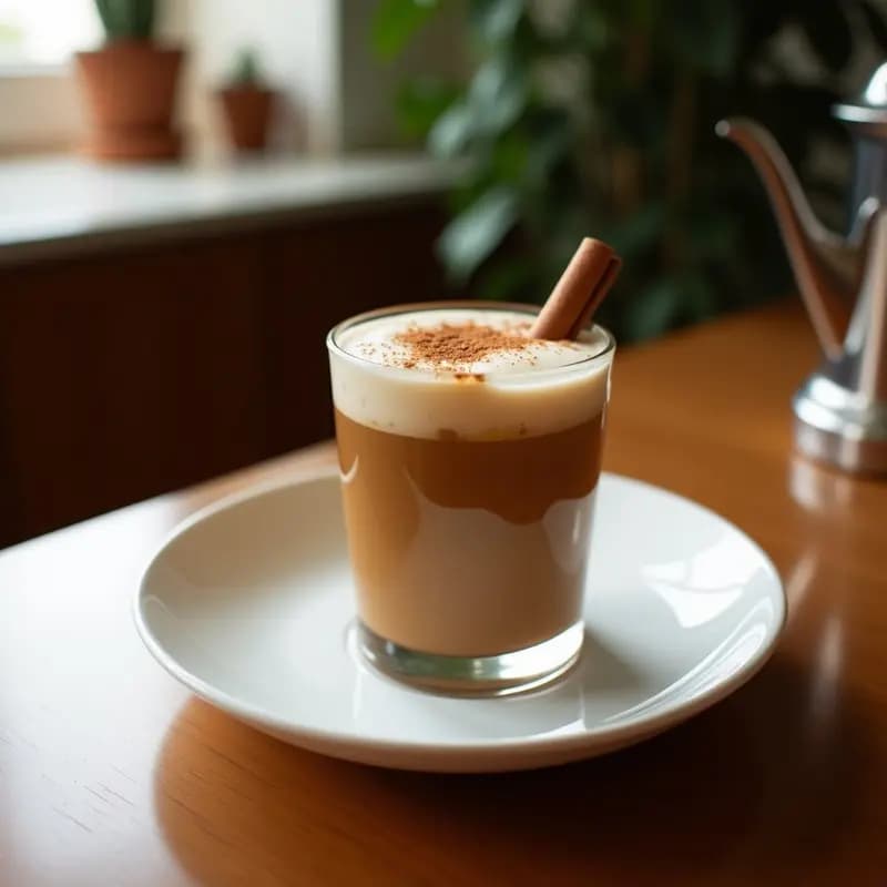 Frappé de Café Griego con Hielo y Canela: Bebida Veraniega y Energizante en 5 Minutos