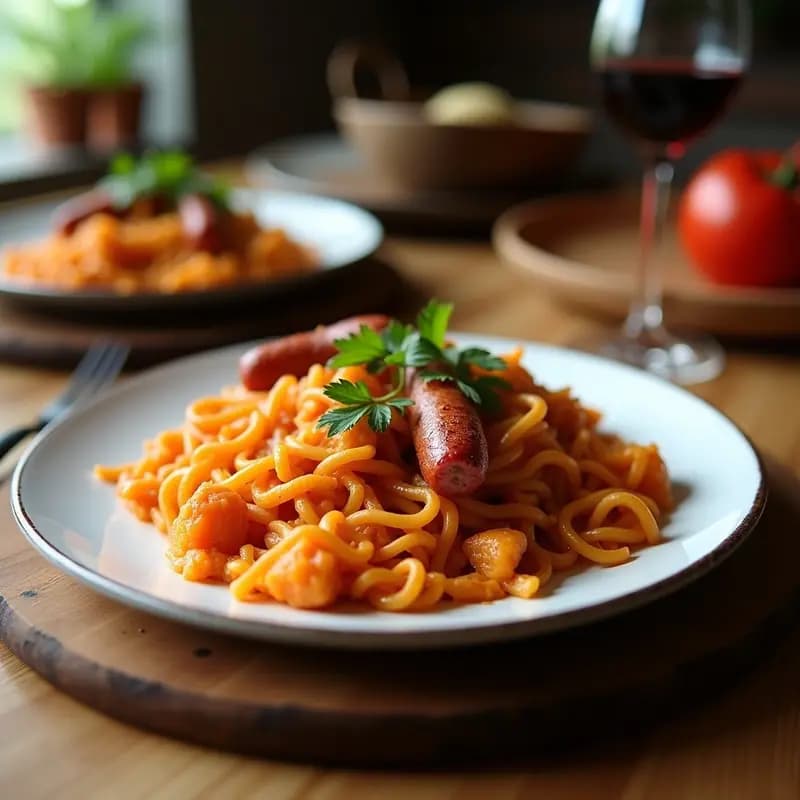 Gachamiga Manchega con Chorizo y Panceta: Receta de Pastor en 15 Minutos