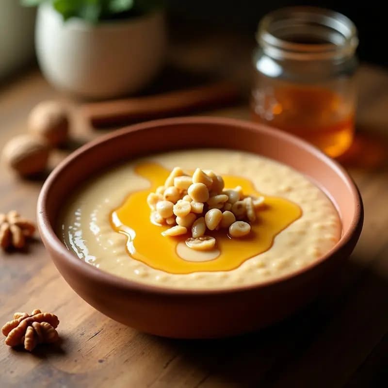 Gachas Dulces de Harina de Almorta: Receta Tradicional de La Mancha con Miel