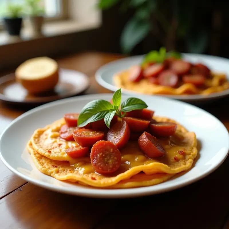 Gachas Extremeñas con Chorizo y Torrezno: Receta de Pastor para Desayunar