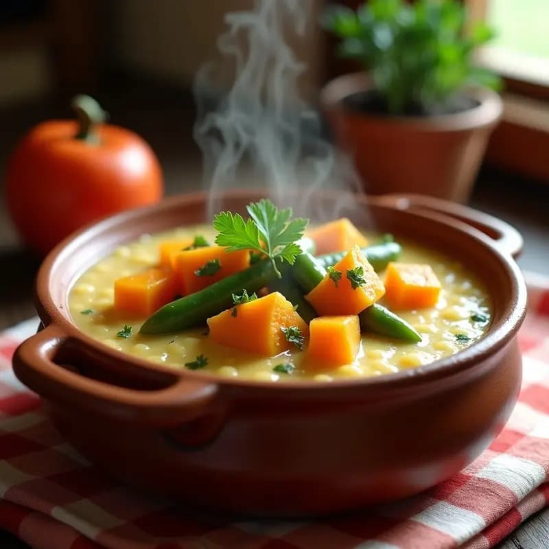 Gachas de Harina de Almorta: Receta Aragoesa de Aprovechamiento con Verduras