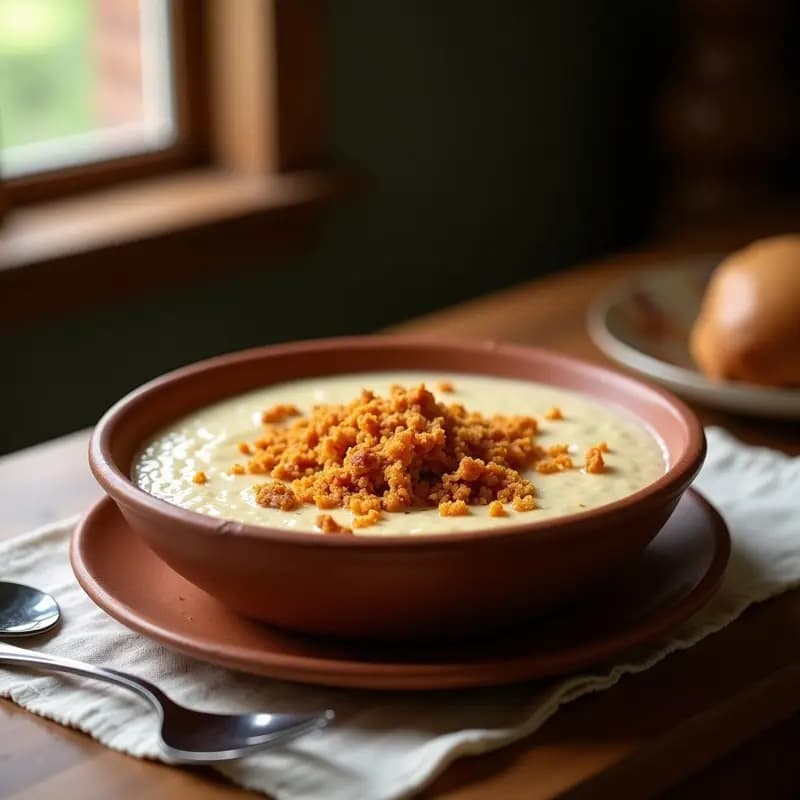 Gachas de Harina de Almorta con Chicharrones: Receta Manchega de Pastores