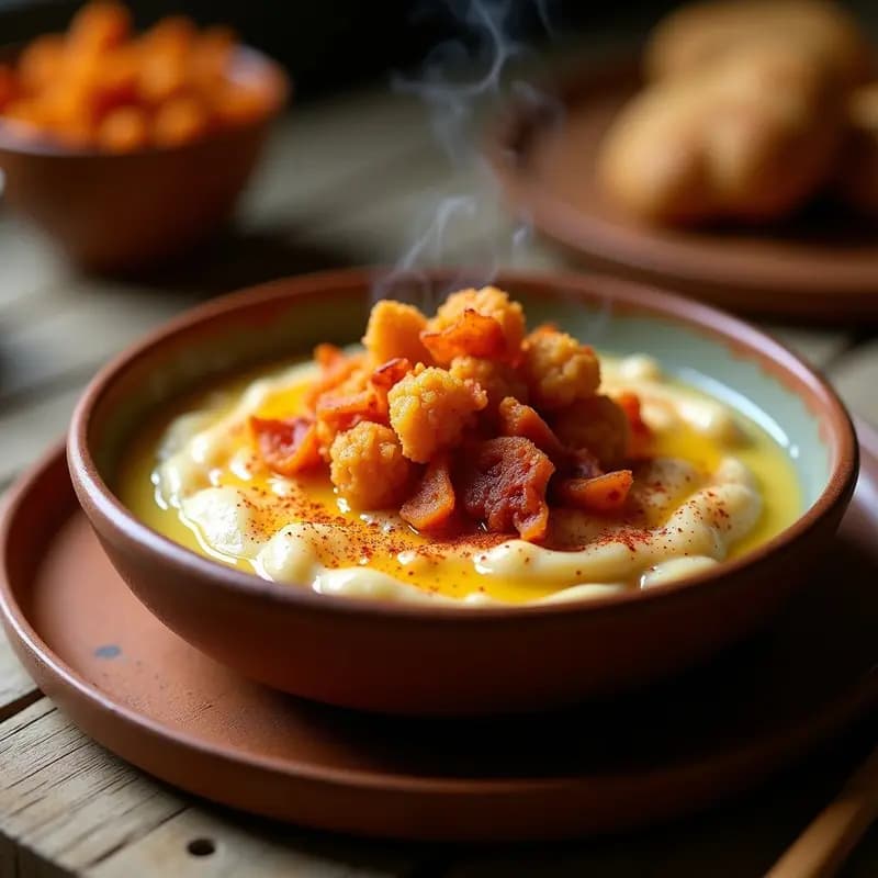Gachas Manchegas con Chicharrones: Receta de Invierno y de Aprovecho