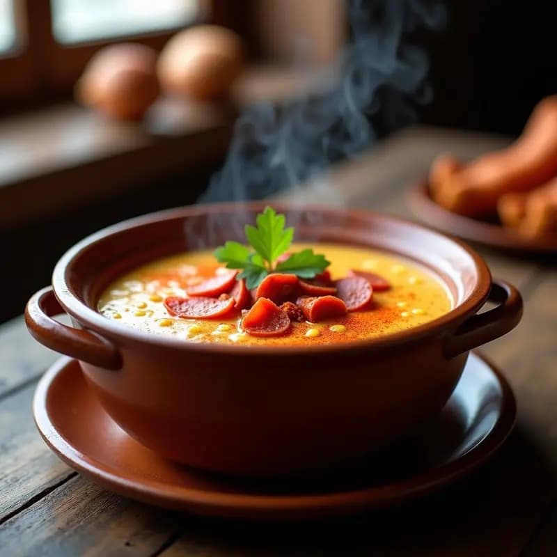 Gachas Manchegas con Chorizo y Pimentón: Desayuno o Cena de Invierno