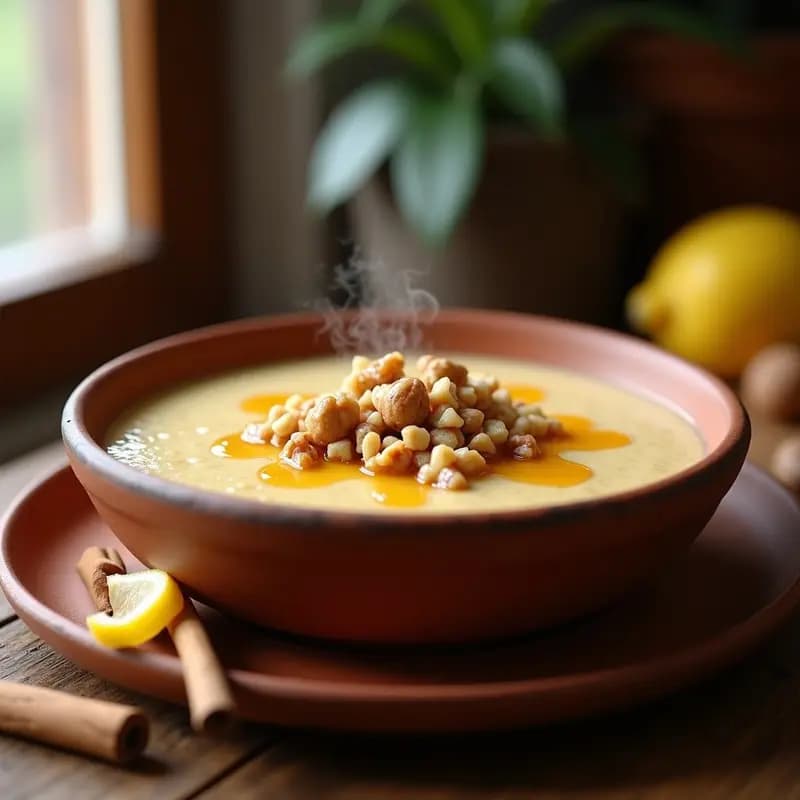 Gachas Manchegas Dulces con Leche y Miel: Postre de Invierno de la Abuela