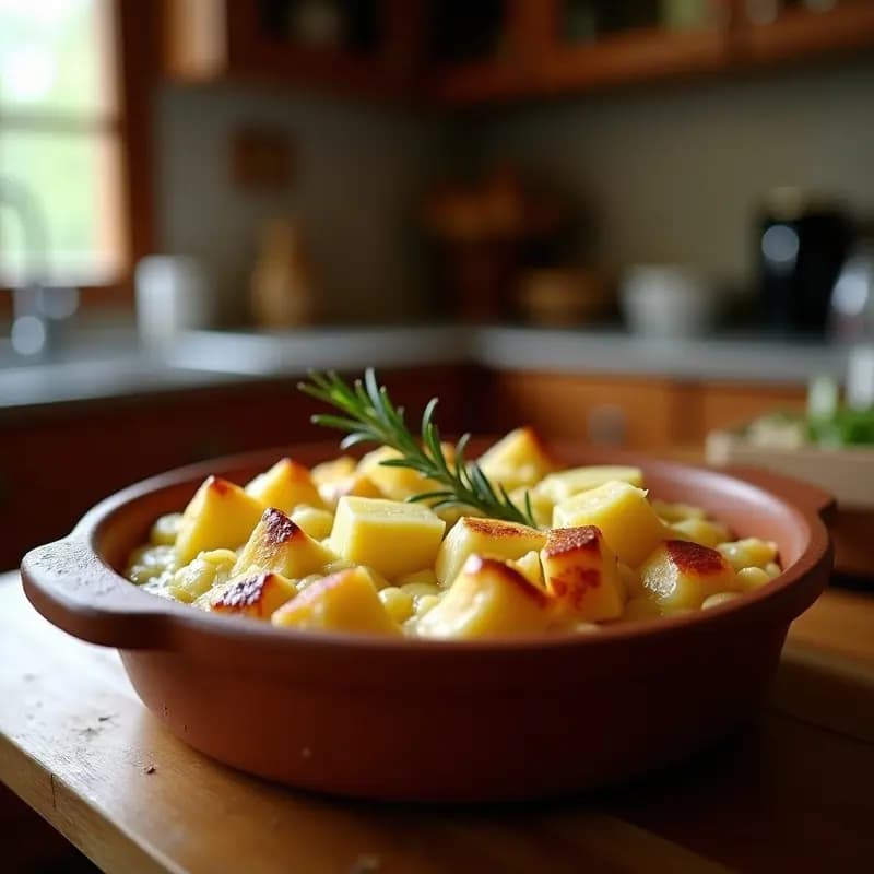 Gachas Manchegas con Queso de Cabra: Receta Tradicional y Reconfortante en 20 Minutos