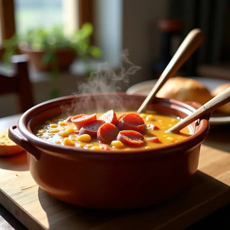 Gachas Manchegas Tradicionales: Receta Auténtica en Olla Lenta con el Secreto de la Abuela