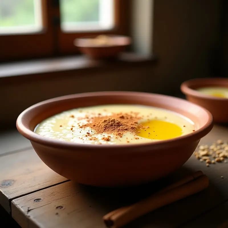 Gachas Manchegas con Trigo Tostado: Receta Tradicional con Leche Merina en 30 Minutos