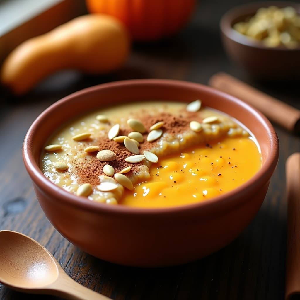 Gachas de Mijo con Calabaza y Canela: Desayuno Andaluz Sin Gluten en Thermomix