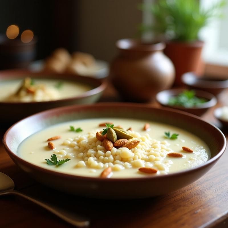 Gachas de Mijo con Leche de Coco y Cardamomo: Desayuno Indio Sin Lactosa en 10 Minutos