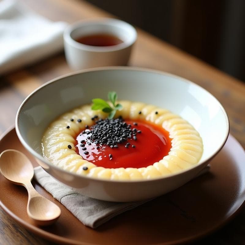 Gachas de Mijo con Compota de Ciruela Umeboshi: Desayuno Japonés Sin Gluten