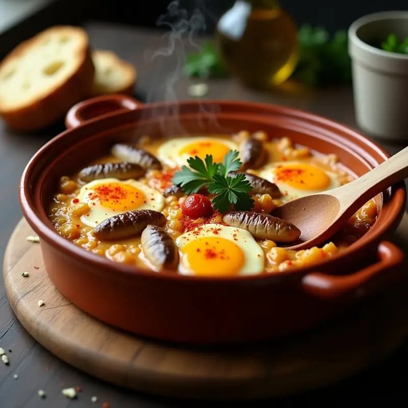 Gachas de Pan con Sardinas y Pimentón: Receta Extremeña de Aprovecho en Cazuela