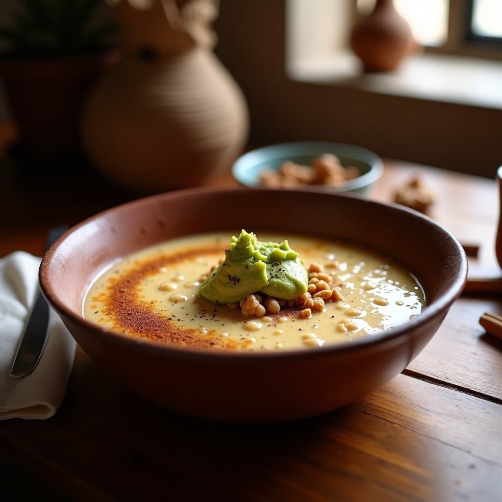 Gachas de Quinoa con Leche de Avena y Canela: Desayuno Andino Sin Lactosa