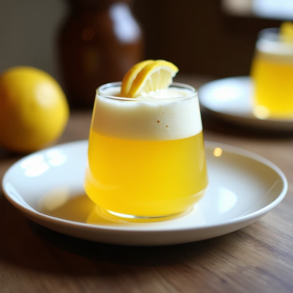 Galaretas de Limón y Cúrcuma con Capas de Coco: Postre Detox y Sin Azúcar en Vaso
