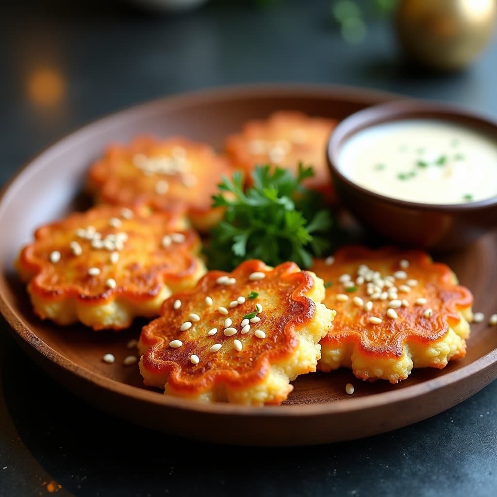 Galettes de Coliflor y Kimchi: Receta Coreana en Airfryer Sin Gluten y Probiótica