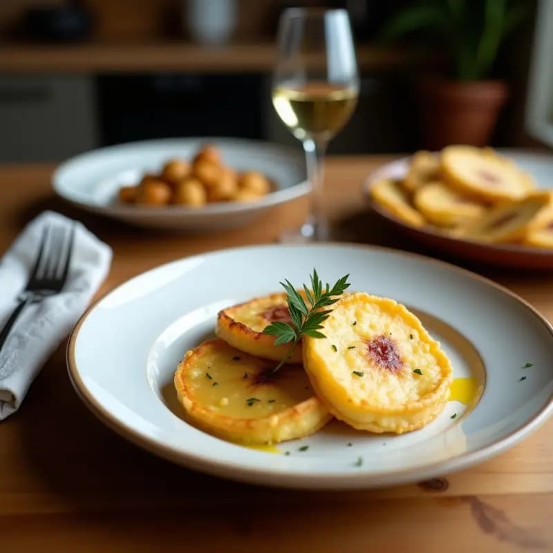 Galettes de Dátiles y Nueces con Queso de Cabra: Postre Francés Sin Harina