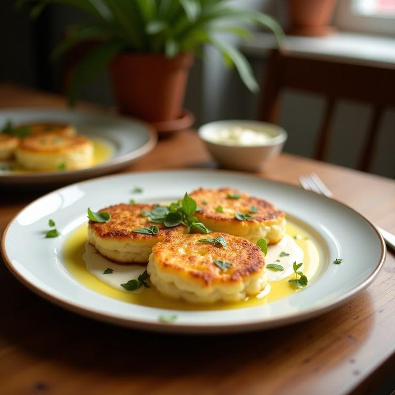 Galettes de Sarrasil (Algas Bretanas) con Crema de Limón y Eneldo: Receta Francesa Marina