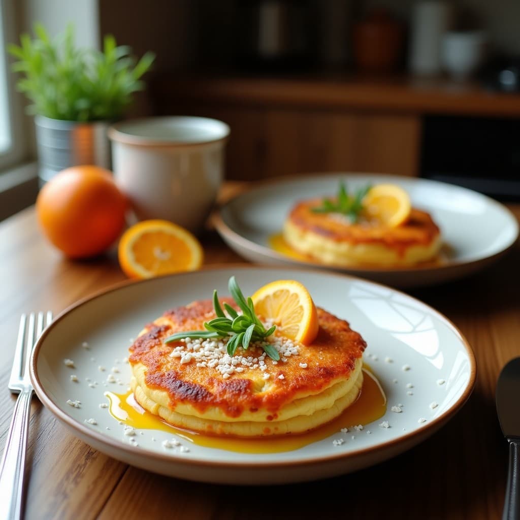 Galettes de Sarrassin con Manzana y Canela: Receta Francesa Sin Gluten para Desayunar