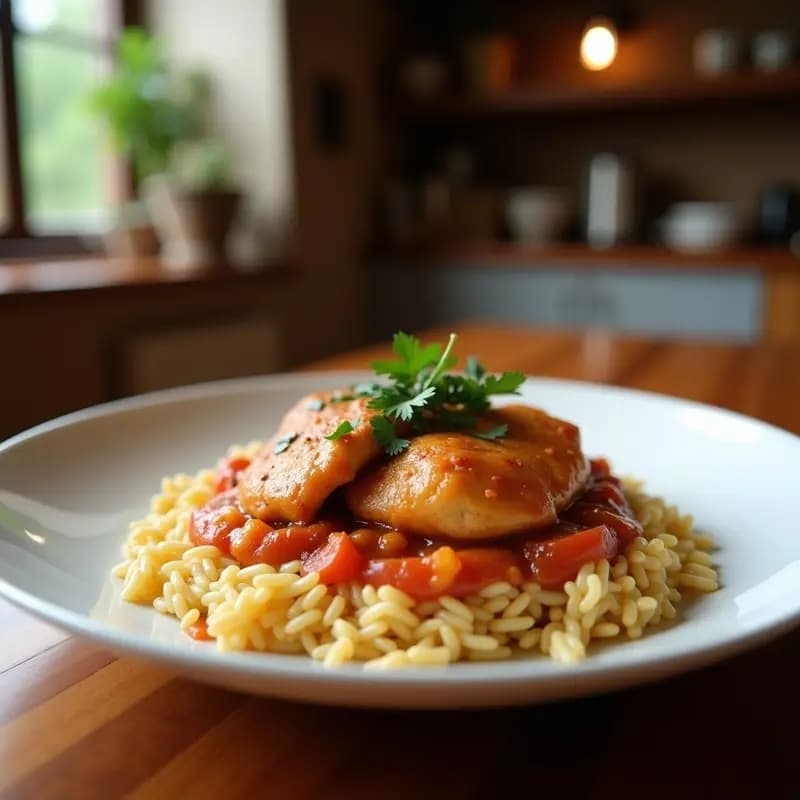 Galiana de Pollo y Arroz: Receta de la Huerta Murciana en una Olla