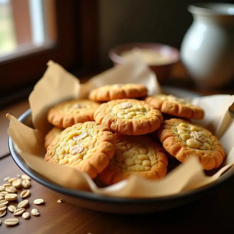Galleta de Avena y Puré de Alubias Blancas: Postre Sin Harina y Ultraesponjoso en Airfryer