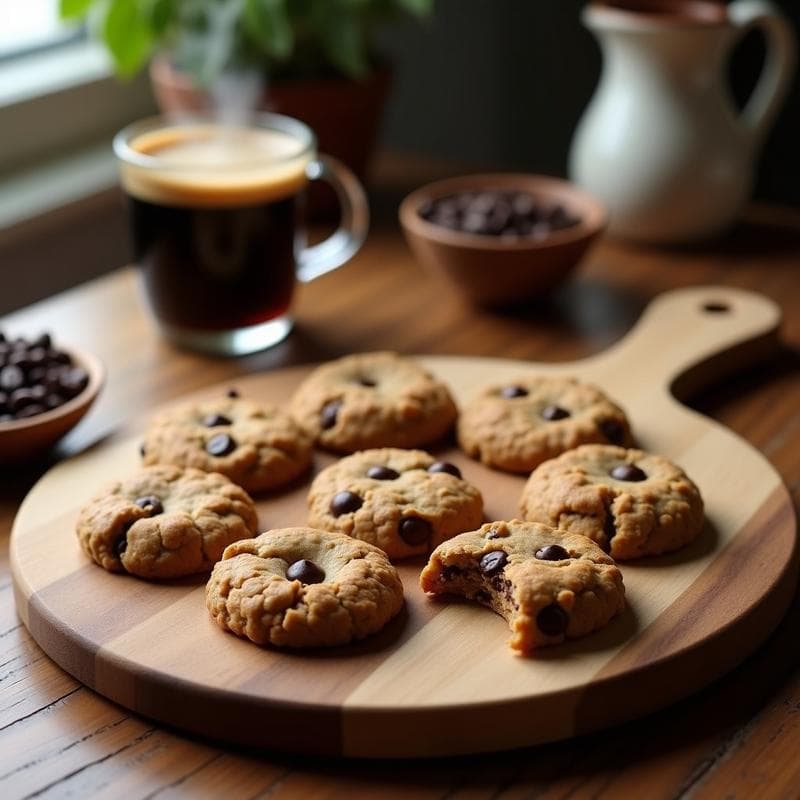 Galletas de Avena y Café Proteicas: Receta Sin Azúcar para Energía Duradera