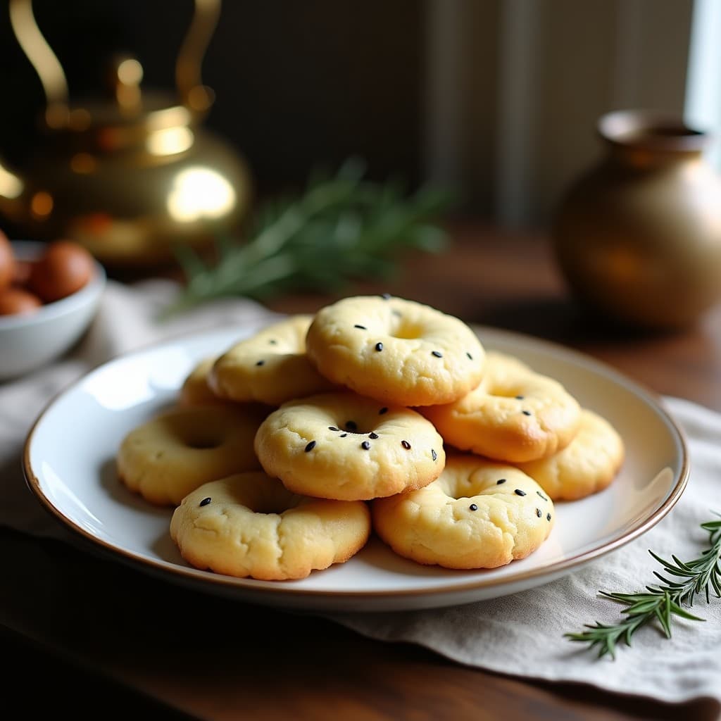 Galleta de Harina de Chirivía y Semillas de Amapola: Postre Keto Sin Lácteos con Toque Europeo