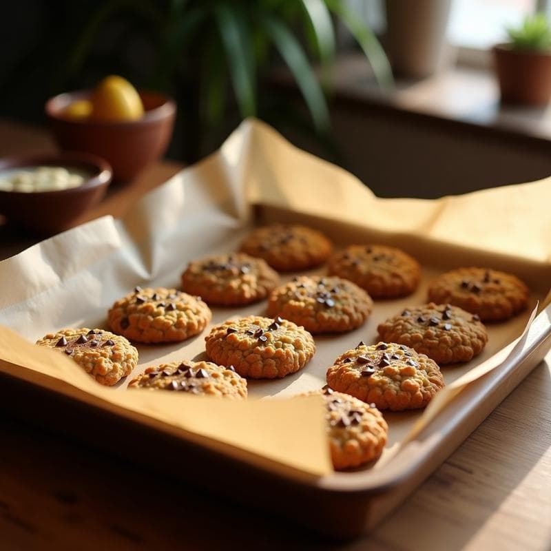 Galleta de Harina de Guisante y Avenena: Snack Proteico Sin Azúcar