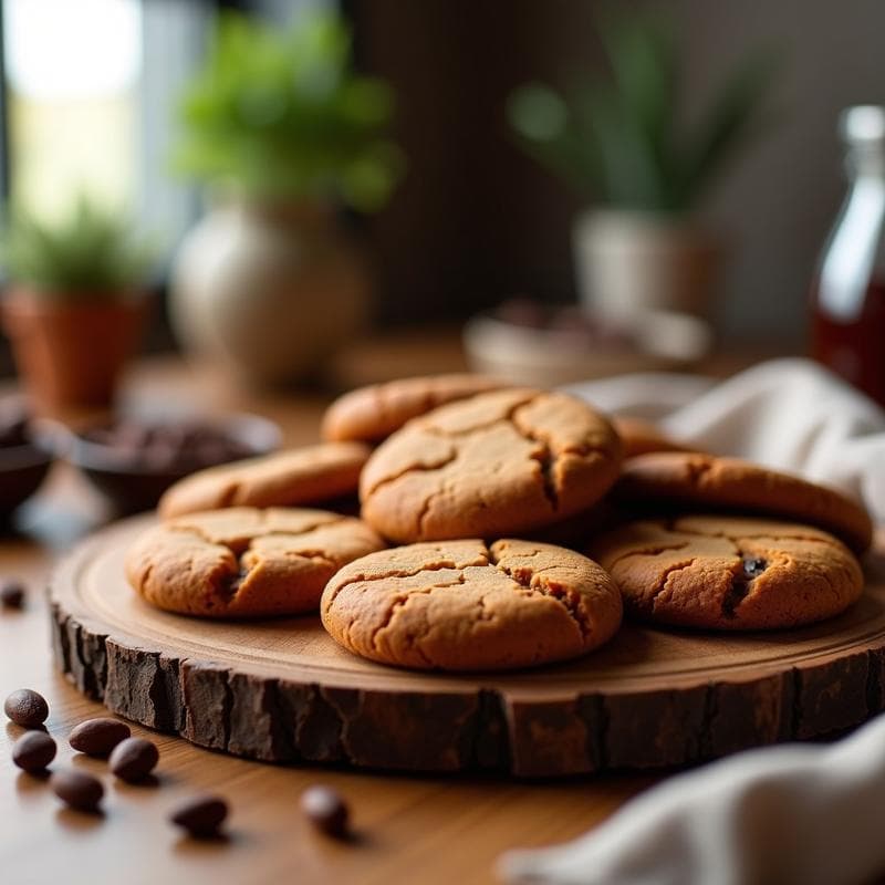 Galleta de Lentejas Rojas y Cacao: Snack Sin Harina y Alta en Hierro en Airfryer