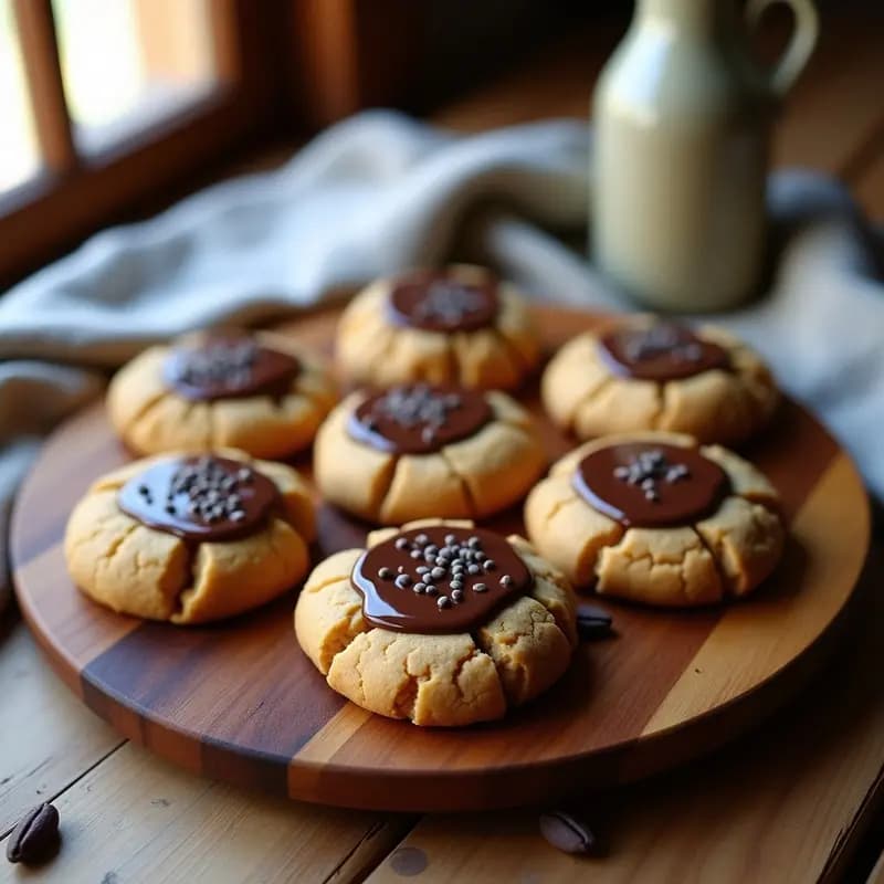 Galleta de Mantequilla de Maní y Chocolate Negro: Postre Keto y Sin Azúcar en 10 Minutos