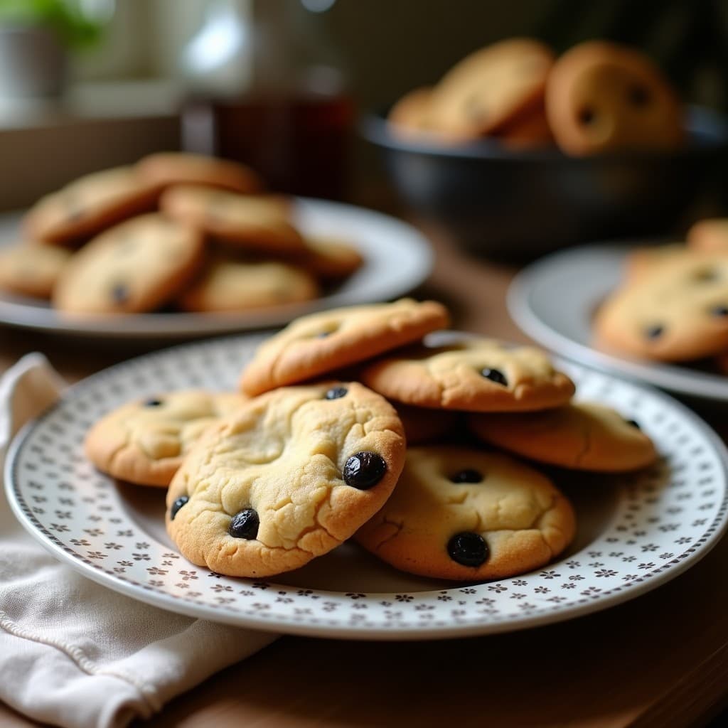 Galletas de Harina de Almendra y Aceitunas Negras: Snack Mediterráneo Sin Gluten