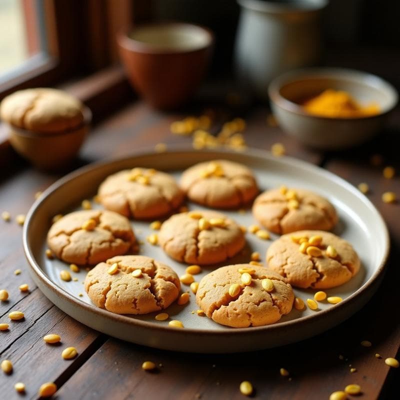 Galletas de Harina de Almendra y Polvo de Lucuma: Postre Sin Azúcar y Rápido