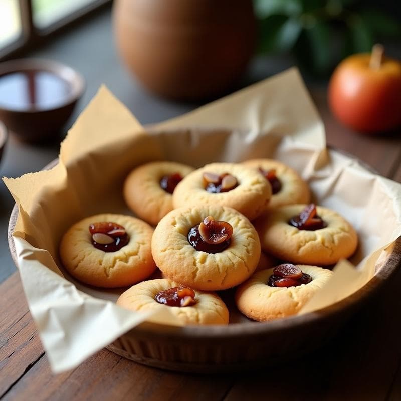 Galletas de Harina de Almendra y Mermelada de Higos: Receta Sin Gluten y Sin Azúcar en Airfryer
