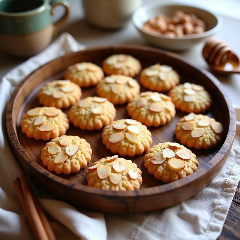 Galletas de Almendra y Miel con Especias: Postre Sin Gluten y Energético en 12 Minutos