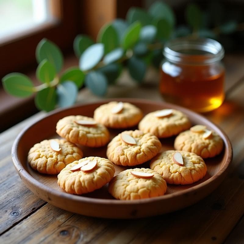 Galletas de Harina de Altramuz y Miel de Eucalipto: Receta Española Sin Gluten