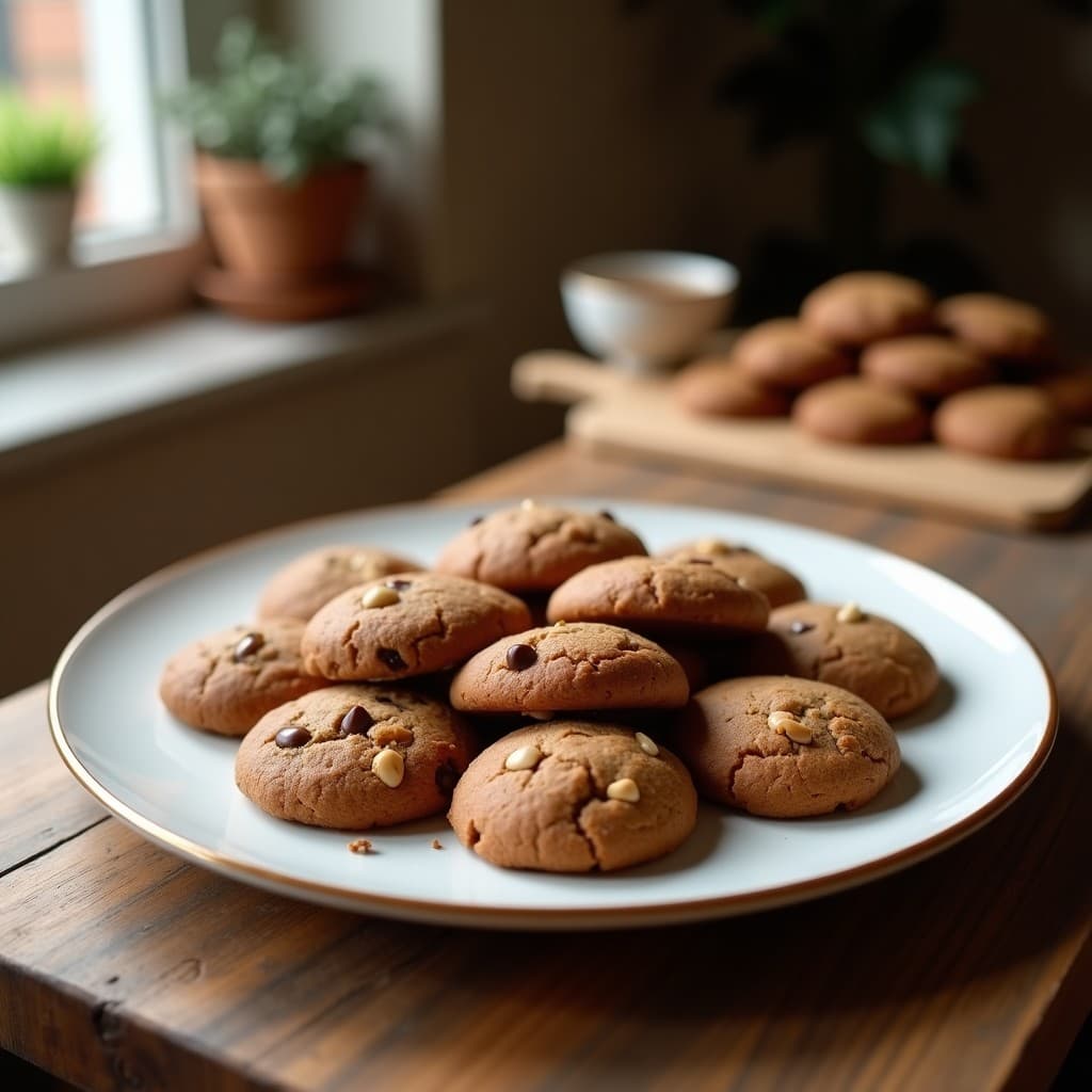 Galletas de Avellana y Café Instantáneo: Postre Keto Sin Harina en 15 Minutos