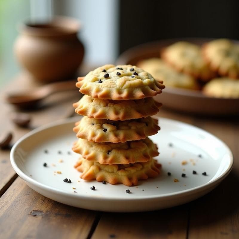 Galletas de Semillas de Chía y Amapola con Especias de cardamomo: Snack Keto en 10 Minutos