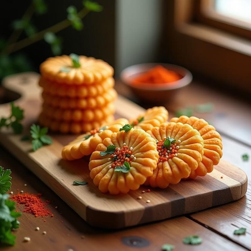Galletas de Garbanzo y Pimentón Picante: Snack Crujiente en Airfryer con Toque Español