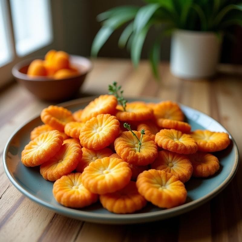 Galletas de Garbanzo y Romero: Snack Crujiente Sin Gluten y Rico en Proteína