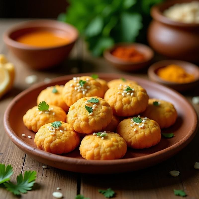 Galletas de Garbanzo y Tamarindo: Snack Indio Crujiente y Sin Harina en Airfryer